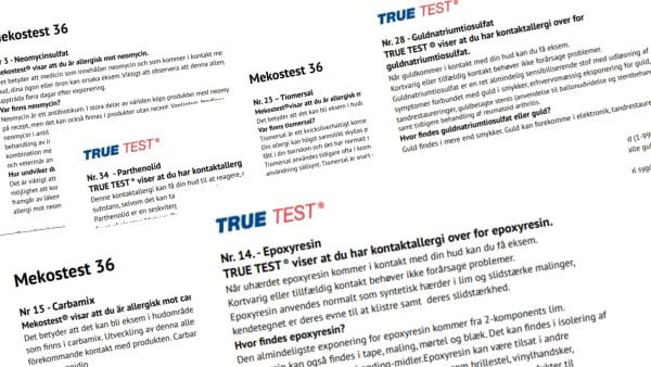 Allergen Fact Sheets